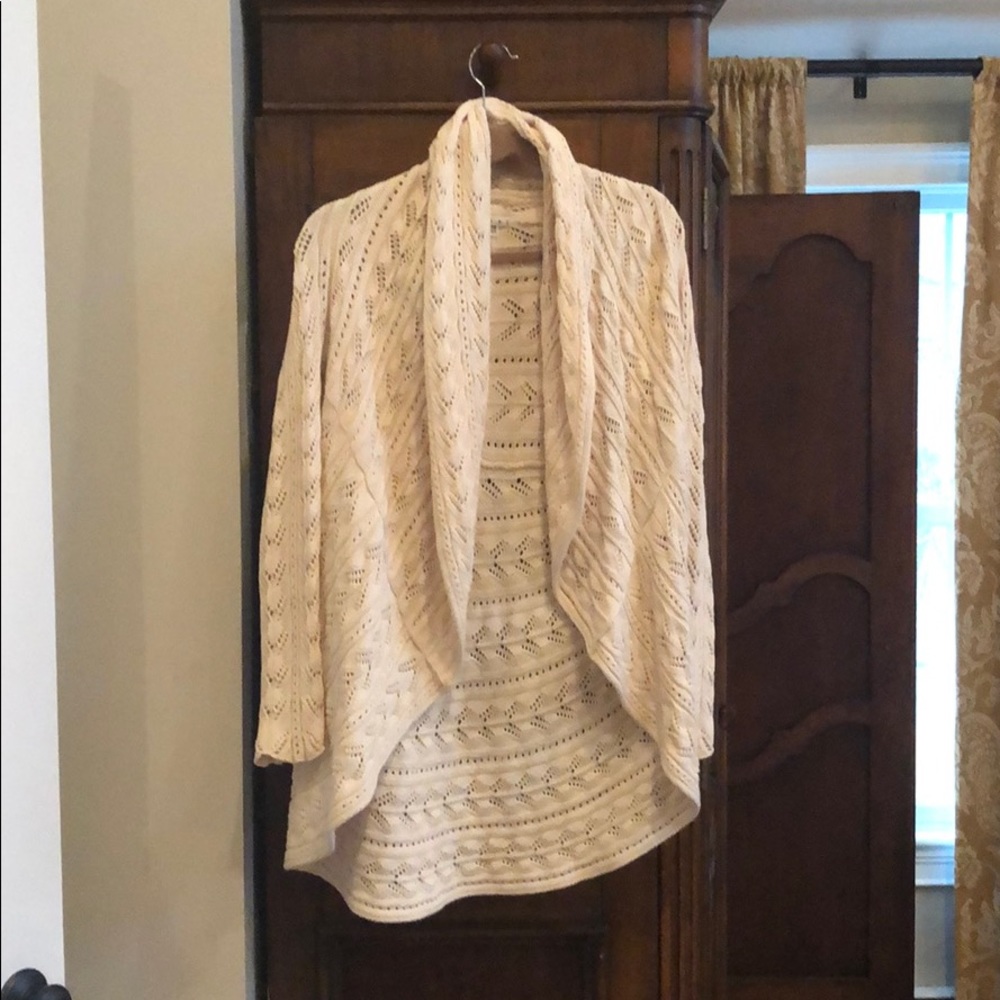 Open cardigan